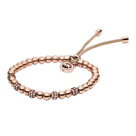 michael kors beaded id bracelet|michael kors bracelet macy's.